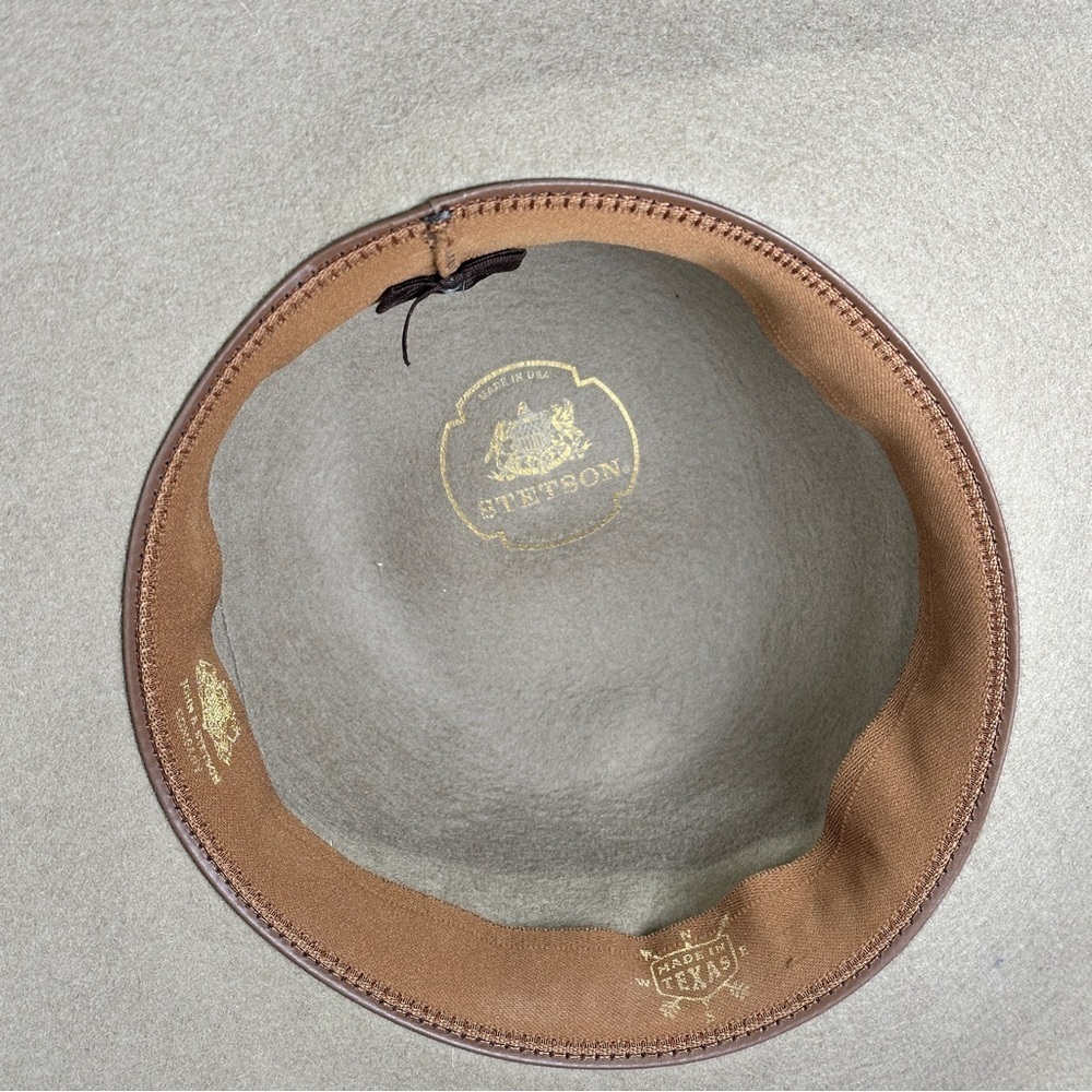 Stetson Women’s Soft Wide Brim Wool Felt Hat Tan Large - Picture 5 of 14